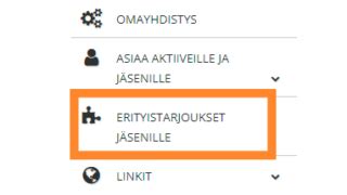 Lomapaikat jäsenille jäsenhintaan